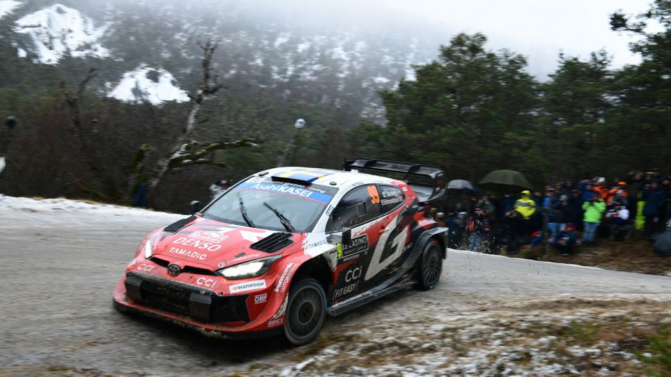 Оливър Солберг Тойота съботните отсечки в рали Монте Карло с