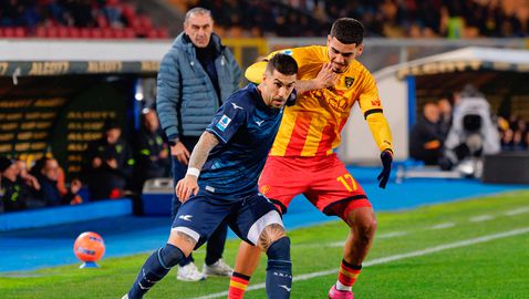 Лацио продължи да буксува след равен с Лече