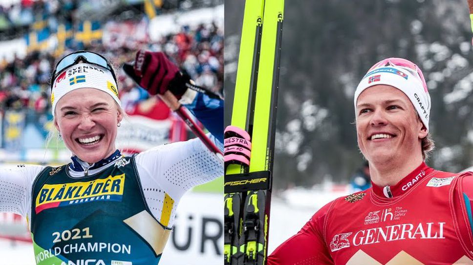 Йоханес Клаебо и Йона Сундлинг спечелиха титлите в спринта на СП по ски бягане в Планица