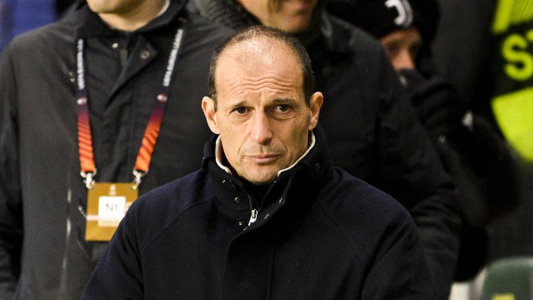 Старши треньорът на Ювентус Масимилиано Алегри коментира класирането на