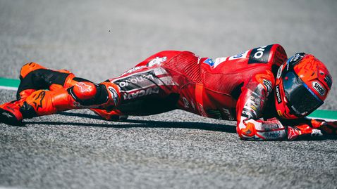 В Дукати не се притесняват от паданията на Маркес по време на тестовете