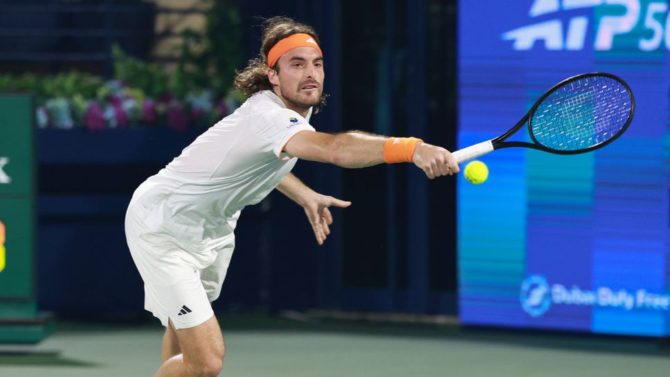 Защитаващият титлата си Стефанос Циципас отпадна още на старта в Дубай