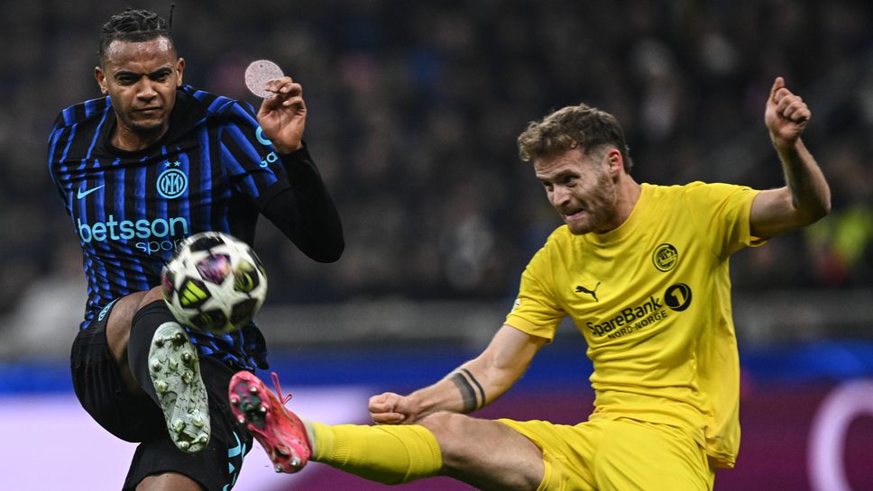 Интер 0:0 Бодьо/Глимт, Фратези бе много близо до гол