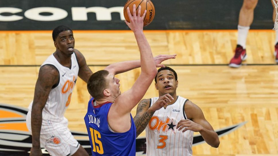 "Трипъл-дабъл" на Никола Йокич помогна на Денвър да победи Орландо