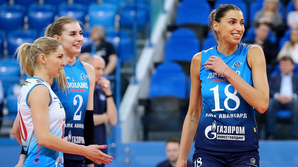 Елица Василева е №1 за важна победа на Динамо (Москва) в Суперлигата на Русия