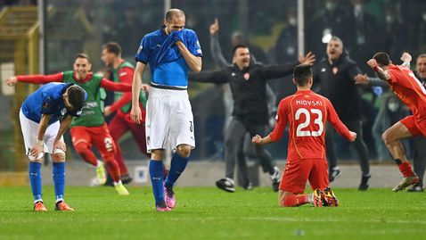  Шок в Италия! Северна Македония остави 