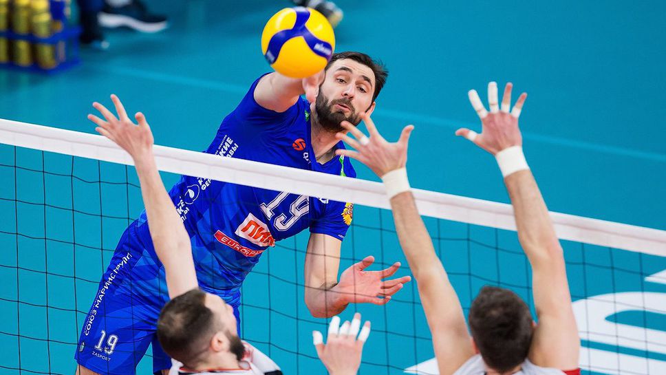 Цветан Соколов с 23 точки, Динамо обърна трудно Белогорие в Москва 🏐