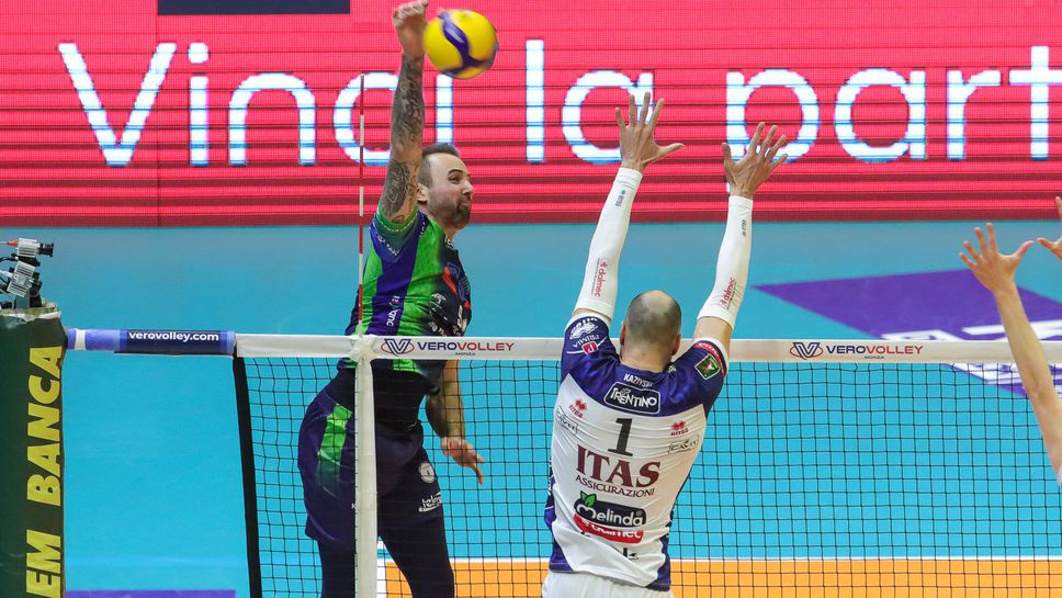 Монца удари Тренто във втория 1/4-финал! Матей Казийски с 14 точки