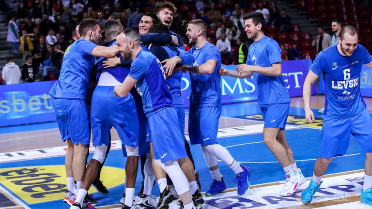 Баскетболният отбор на Левски благодари на всички за подкрепата през