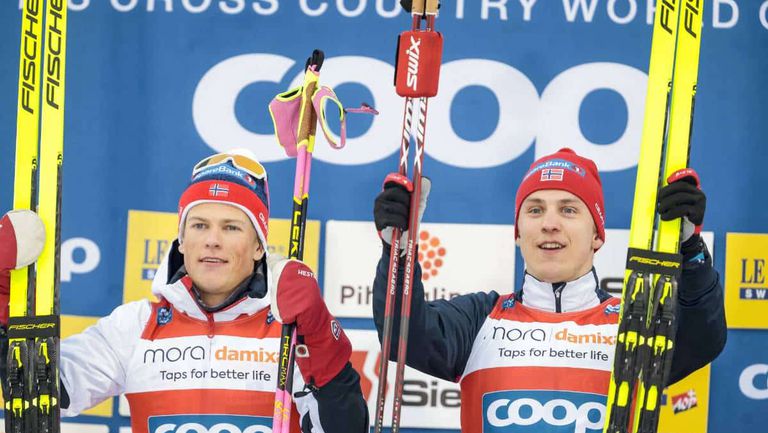 Норвегия при мъжете и Швеция при жените спечелиха отборните спринтове