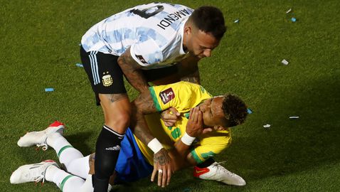 След обидите: аржентински защитници получиха "поръчка" какво да причинят на Рафиня