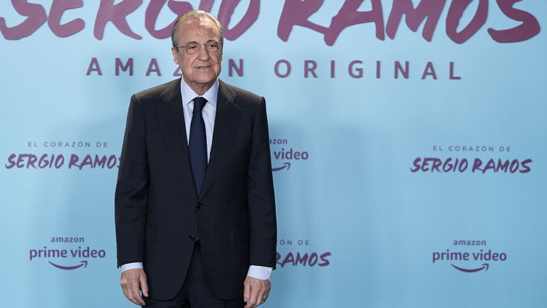 Президентът на Реал Мадрид Флорентино Перес е изразил пълната си