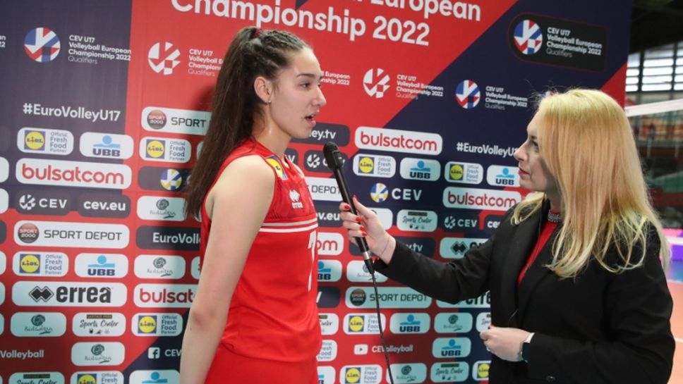 Елена Коларова: Много емоционален мач, успяхме да издържим в посрещане