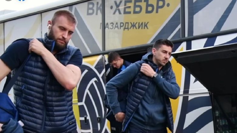 Хебър вече е в Бургас преди първите финали с Нефтохимик