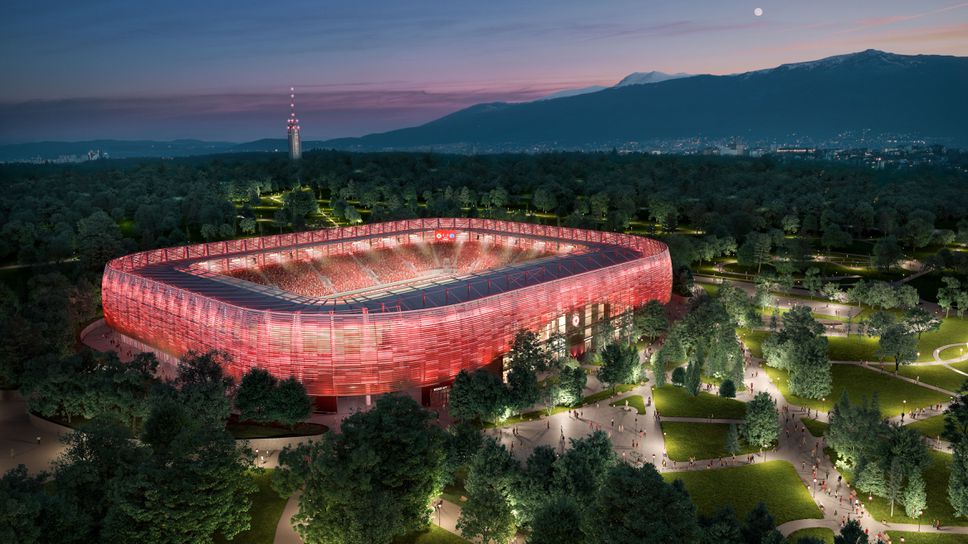 Облицовката на "Армията" и сектор "А" напредват