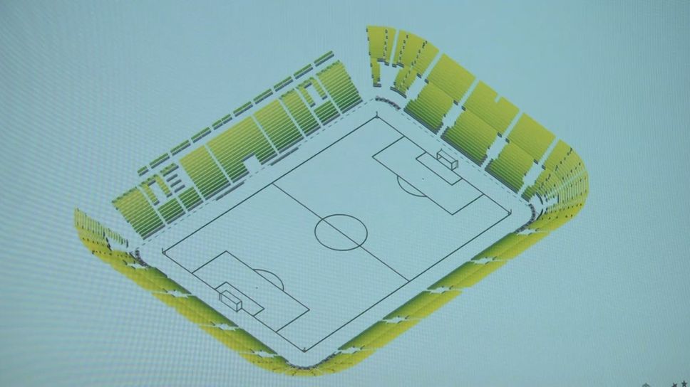 Ето как ще изглеждат трибуните на стадион "Българска армия" с капацитет от 16000 места