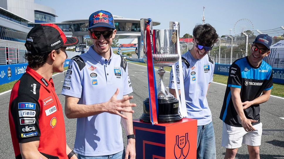Испанските пилоти в MotoGP показаха кой ще подкрепят във финала за Купата на краля