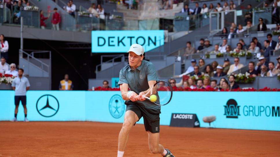 Яник Синер преодоля трудно втория кръг в Мадрид, Шелтън отпадна