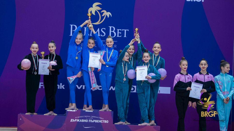 Представителките на клуб Левски са шампионки при девойките младша възраст на Държавното