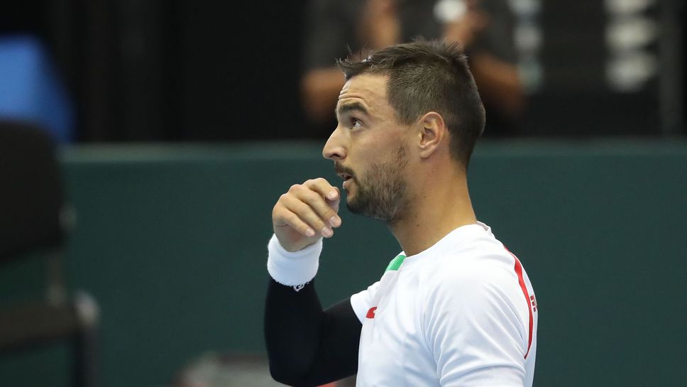 Кузманов започна силно, но не успя да запише първа победа в турнир от "Големия шлем"