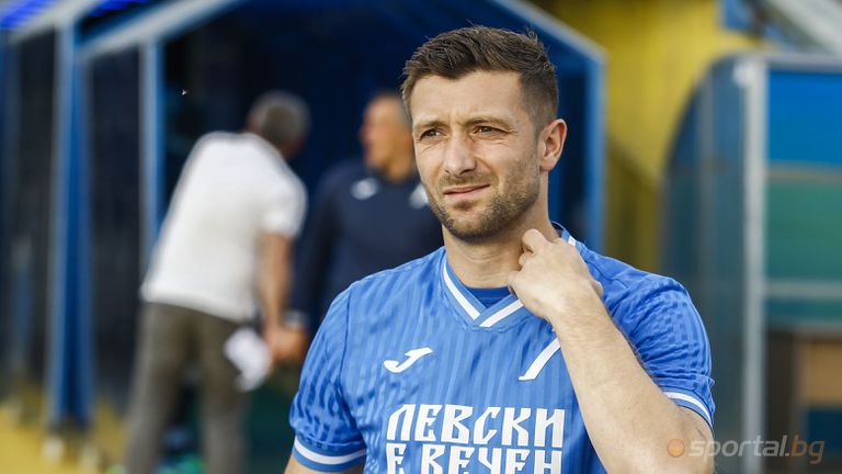 Бившият футболист на Левски Драган Михайлович пожела успех на сините