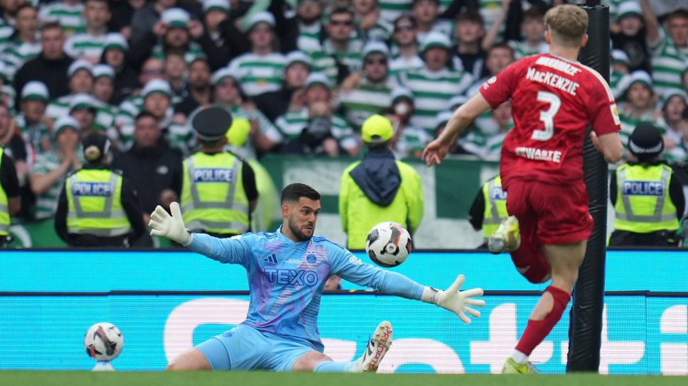 Димитър Митов се превърна в герой за Абърдийн Българският вратар