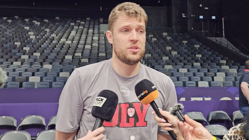 Везенков преди срещата с ПАО: Няма никакъв смисъл да се играе този мач