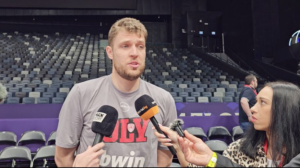 Везенков преди срещата с ПАО: Няма никакъв смисъл да се играе този мач