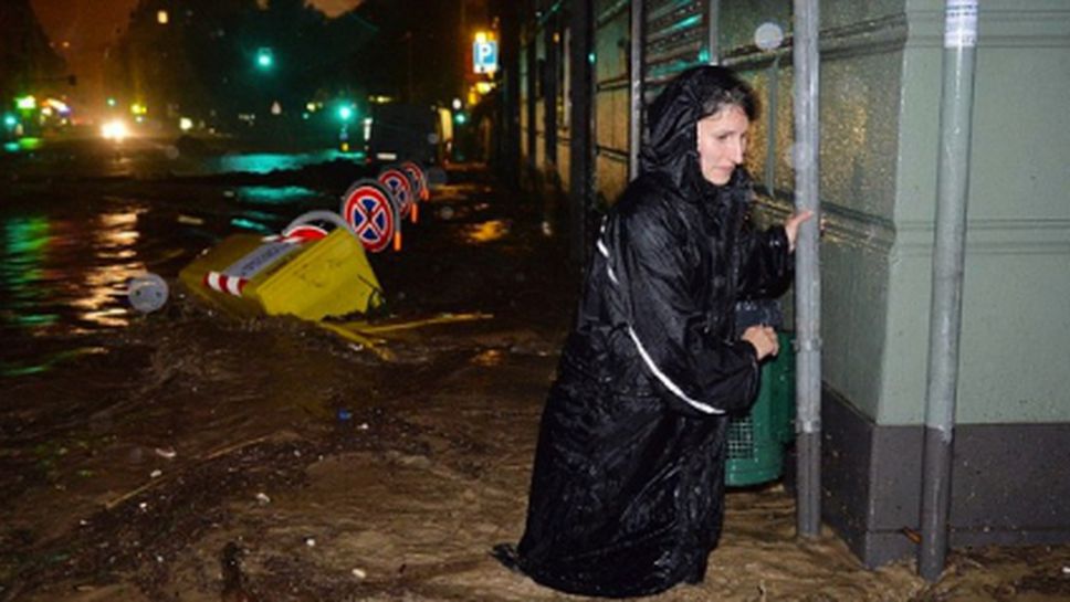 "Скуадрата" подпомага пострадалите при наводнението в Генуа