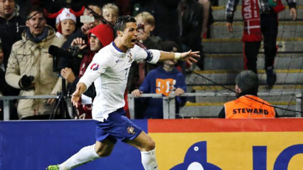 Кристиано Роналдо герой за Португалия в последната секунда (видео)