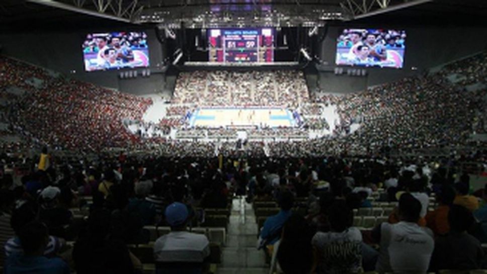 Рекорд: 52 хиляди на баскетболен мач във Филипините