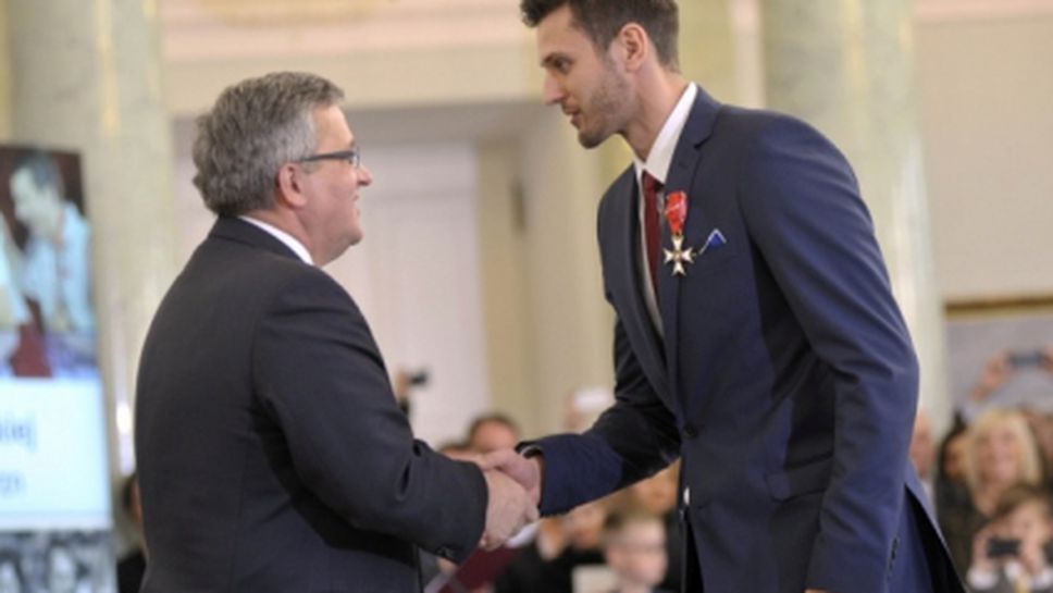 Световните шампиони бяха наградени от президента на Полша (ГАЛЕРИЯ)