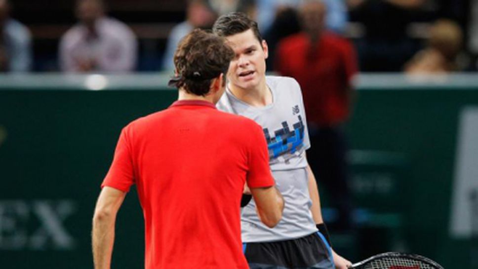 Раонич елиминира Федерер и продължава да мечтае за Лондон