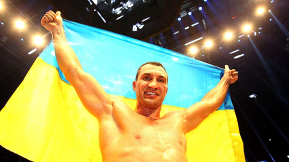 (АРХИВ) Кличко посвети победата си на украинските герои