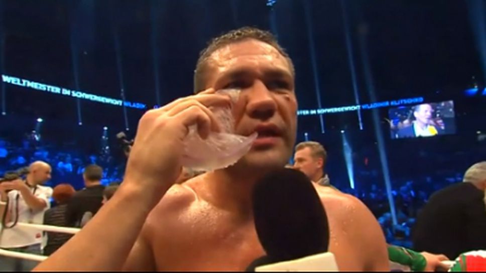 (АРХИВ) Кобрата пред Eurosport: Ще искам реванш от Кличко (ВИДЕО)