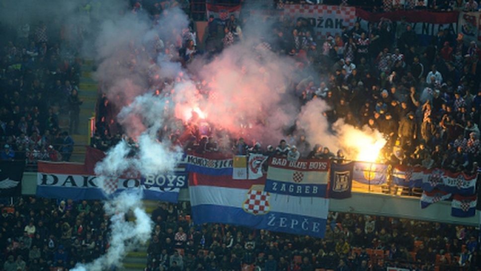 УЕФА започна дисциплинарно разследване за Италия - Хърватия
