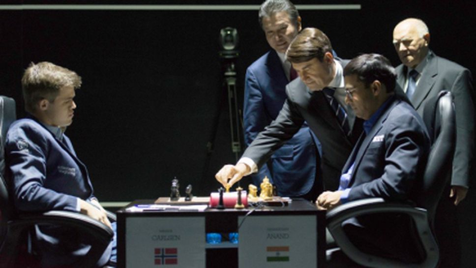Карлсен и Ананд преминаха през допингконтрол след осмата партия