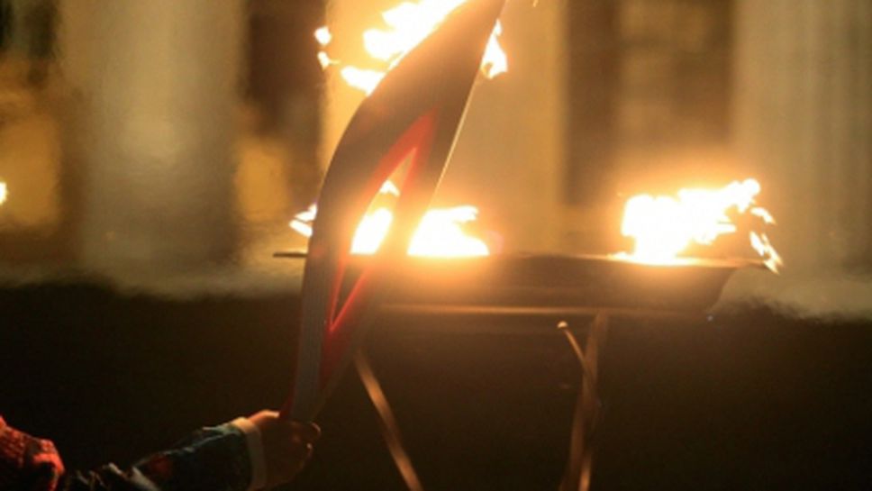 Щафетата с олимпийския огън за Сочи-2014 финишира