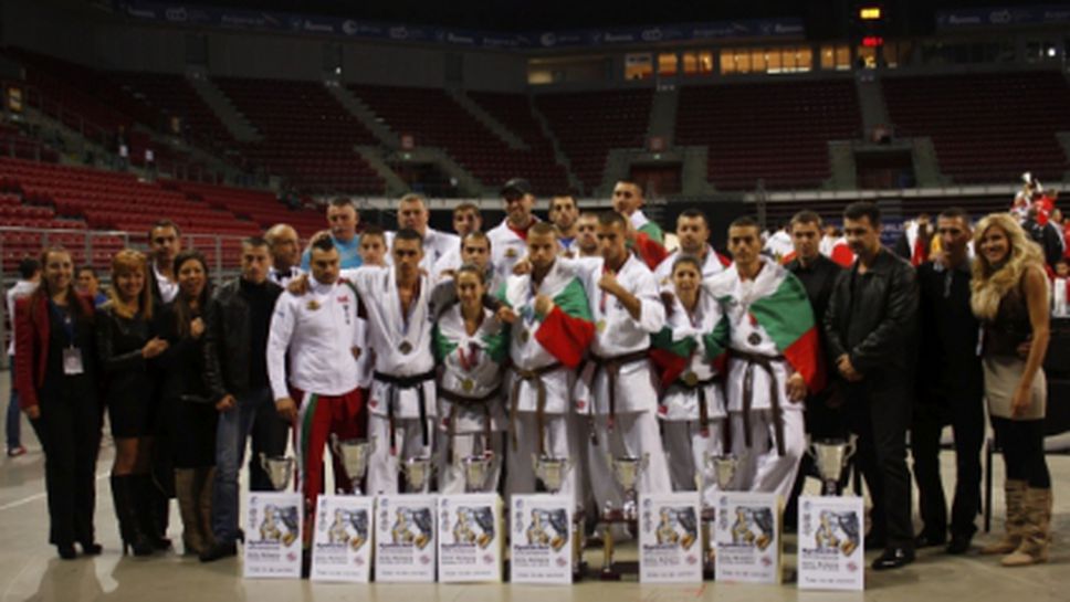 2 титли и 12 медала за България от световното по карате киокушин