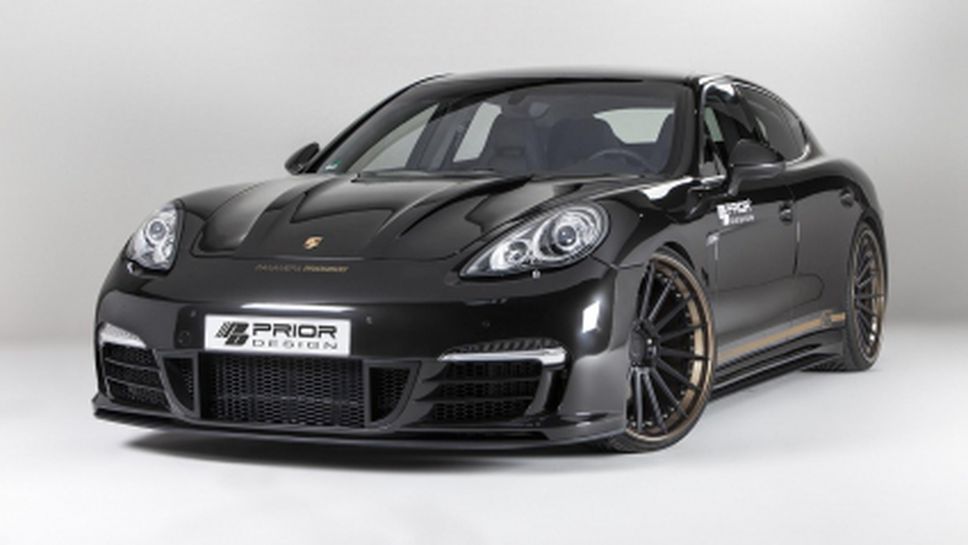 Porsche Panamera Turbo в ново карбоново тяло