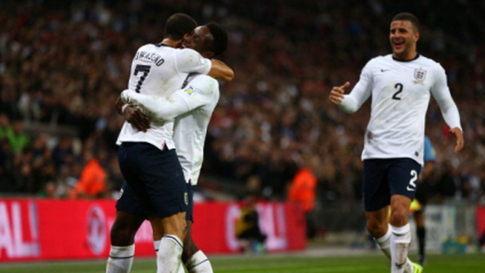 Англия направи важна крачка към финалите в Бразилия, дебютант блести за "трите лъва" (видео)