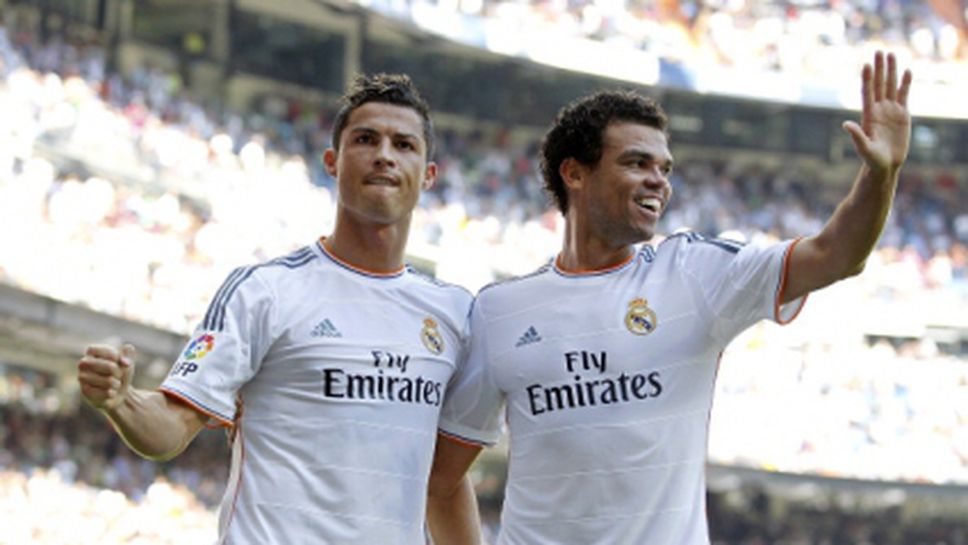 Роналдо и Пепе се завърнаха в Мадрид