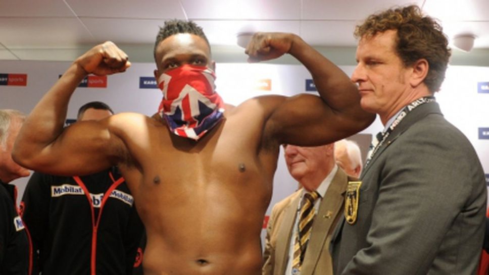 Чисора няма да се бие с Пулев