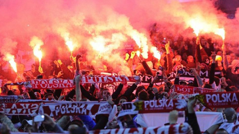 35 поляци бяха арестувани след мача с Англия
