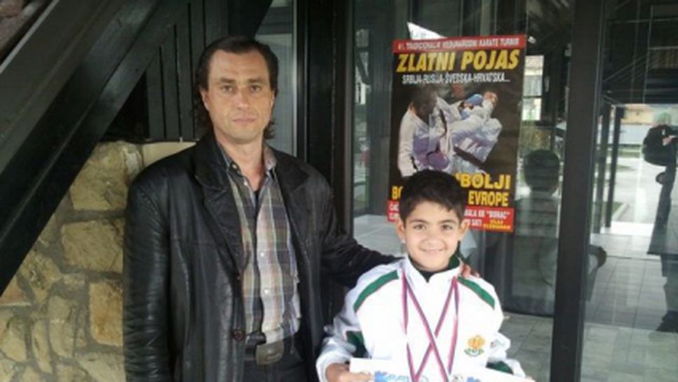 Кметът на Силистра поздрави световния шампион по карате-до шотокан