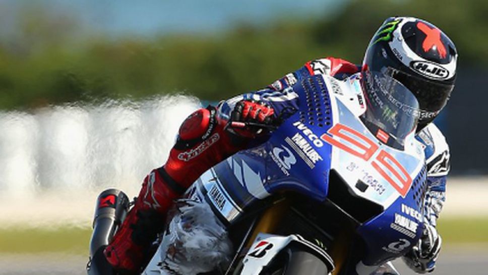 Лоренсо удари чайка и спечели квалификацията на "Филип айлънд"