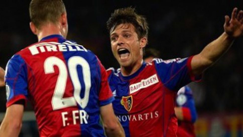 Иван Иванов и Базел смачкаха Санкт Гален