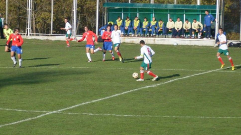 Юношите на България победиха сборен отбор на Вестфалия