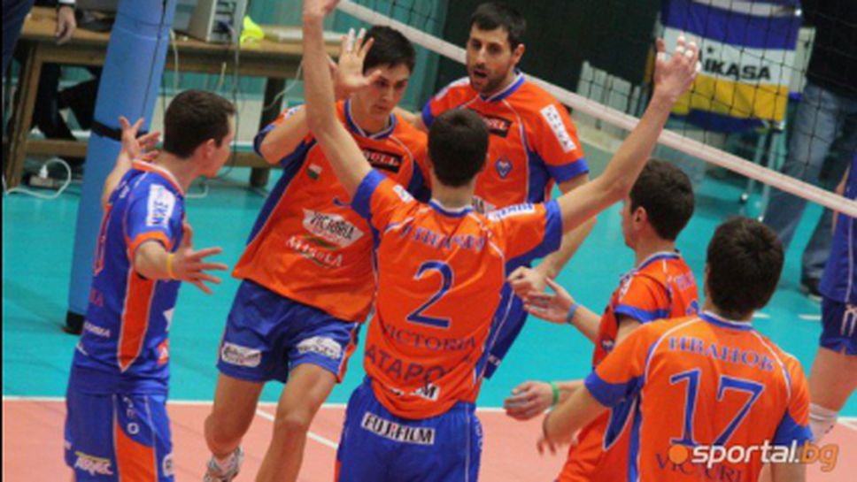 Виктория Волей спечели дербито на Пловдив и поведе във Висшата лига