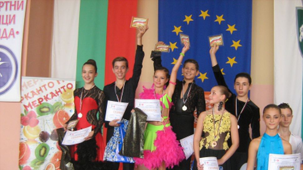 "Парадайс данс" с две вицешампионски титли в Сливен